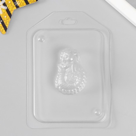 The plastic form "Dragon sleeps" 5.9x3.7 cm