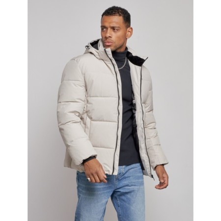 Male Winter jacket, size 58, light-beige color-6