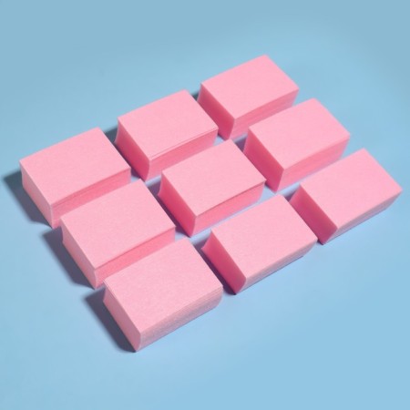 Napkins for manicure, nonsense, dense, 560 pcs, 6 × 4 cm, pink color-5