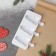 Form for ice cream "Christmas tree", silicone, 19.5 × 13 × 2.5 cm, 3 cells (7.1 × 2.7 cm), white color