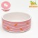 Ceramic bowl "Bunny with carrots" 300 ml, 13 x 13 x 5 cm, pink