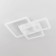 Ceiling CITILUX "Trinity" CL238230E, 65.5x51x11 cm, 3x23.3W, LED, Color White