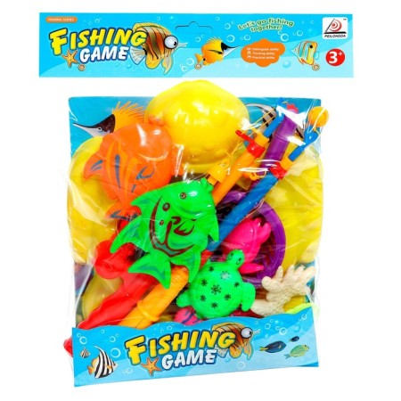 Fishing "Big catch", 10 fish, 2 fishing rods-11
