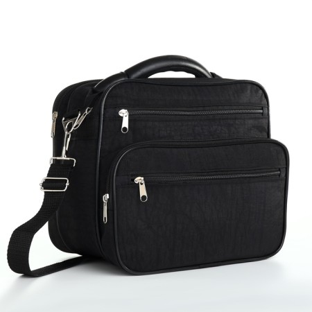 Male bag, "ZFTS", black color-1