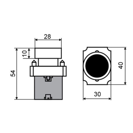 Button xb2 green no-5