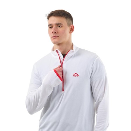 Payer Sweatshirt "Tahoe", Fleece, 130g, Bely, Rr. 44-46 Height 170-176-4