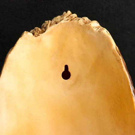 Suspended winter feeder "Bird in hollow" from polystone, 24cm, good souvenirs, decor-2