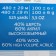 Angora warm yarn 40% wool, 60% acrylic 480m/100g (701 cocoa)