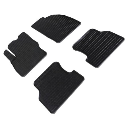 Rubber rugs ’grid’ for Ford Focus II, 2005-2011