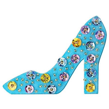 Set for the manufacture of jewelry-patch "Bright shoe"-1