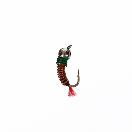 Mormyshka tungsten Marlin’s forest, 3.5 mm, 0.45 g, red 14, color nickel, 15 pcs