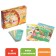 Set 3 in 1 "My Farm": 11 puzzles-chains, a book with stickers, coloring