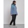 Ski costume female winter, size 44, color gray color