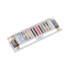 Uniel power supply, 60 watts, IP20, 24 V, 50-60 Hz, 2.5A, 2 outputs, metallic color
