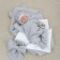 Kinderlitto “Muslin” discharge kit, 4 items, height 50-56 cm, color gray color