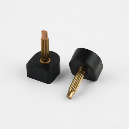 Heels for heels, 10.5 × 12.5 × 6 mm, 2 pcs, black color-1