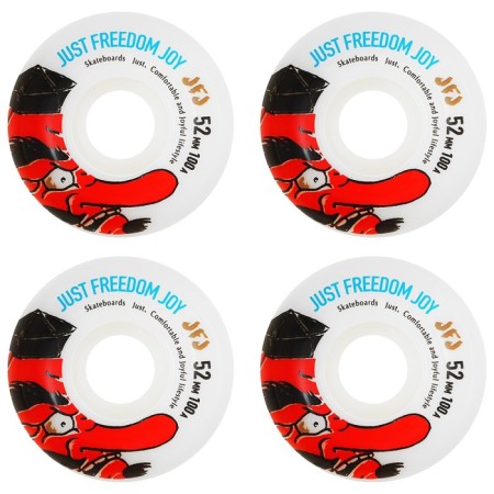 Wheels for a skateboard 52x32 mm, 100a