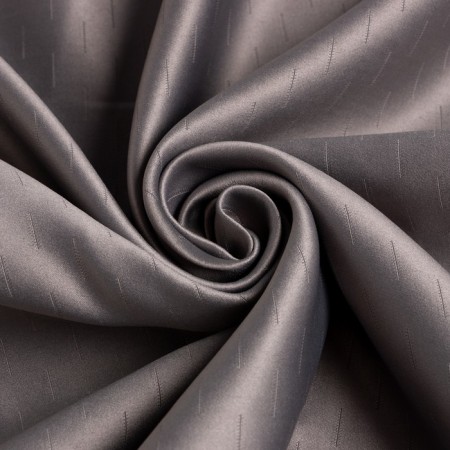 Curtain curtain Ethel "Strokes" color gray, on the curtain tape, 145x265 cm-3
