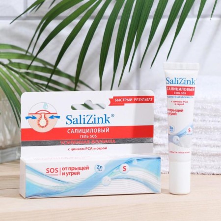 Local SOS SALICINK Gel for problem skin, 15 ml