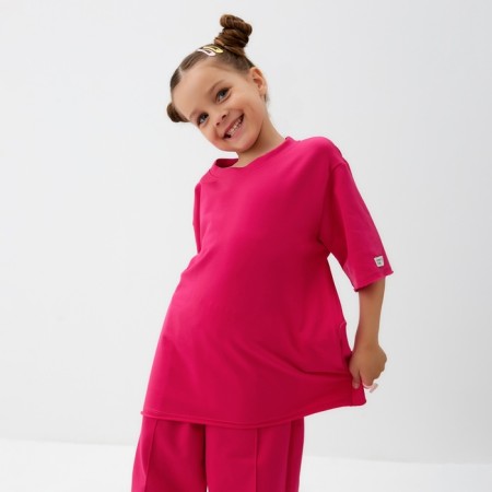 Children's T -shirt KAFTAN, p. 30 (98 - 104 cm), pink-7