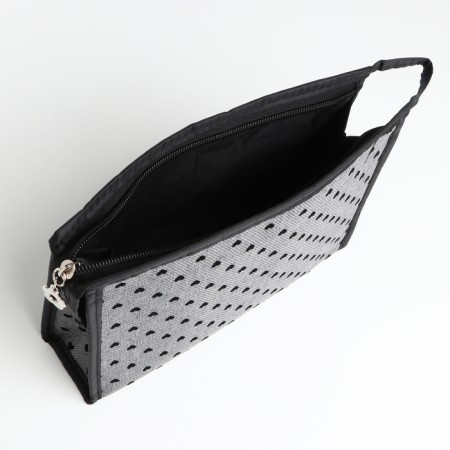 Lightning cosmetic bag, gray color-2