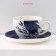 Service Tea porcelain shade Ternura, 12 items: 6 cups 250 ml, 6 saucer d = 15 cm