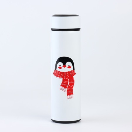 New Year. Thermos with a cap "Penguin", 500 ml-2