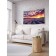 Decorative panel with photo printing "Lavender field", horizontal, size 100x150 cm