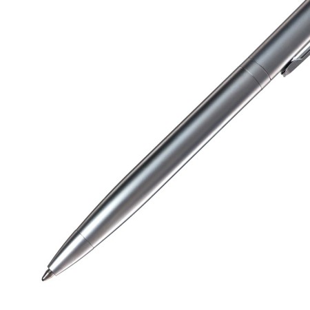 Switching handle, 1.0 mm, BrunovisConti firenze, blue rod, metal case Soft Touch silver, in case-2