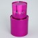 A set of boxes 2 in 1 round, gift packaging, “Present”, pink metallic, 12 x 12, 15 x 15 cm