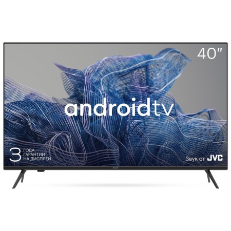 TV LED KIVI 40 "40F750NB Black Full HD 60hz DVB-T2 DVB-C USB WiFi Smart TV