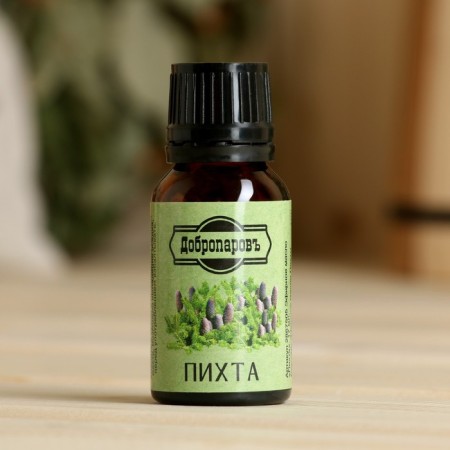 Essential oil "Fir", a bottle-boiler, 17 ml "Dobroparov"-1