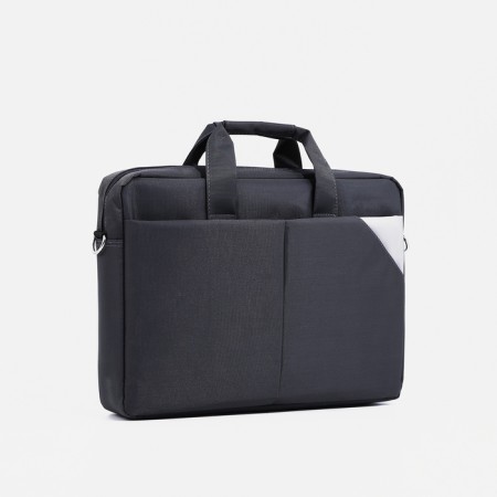 Laptop bag, gray color-2