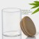 Glass jar for spices with bamboo lid Bellatenero "Eco", 150 ml, 5.5 × 7 cm