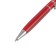Gift handle, ballpoint, in a plastic case, rotary, "Francoise", burgundy-silver