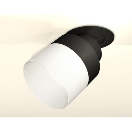 A set of a built -in rotary lamp with AMBRELLA LIGHT, Techno, XM8102521, Black Black Sand-2