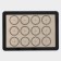 Silicone rug for pasta reinforced "Macaron. Plus", 42 × 29.5 cm, color mix