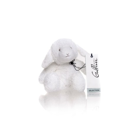 Soft toy Gulliver Sheep "Fluff", white color, 28 cm-1