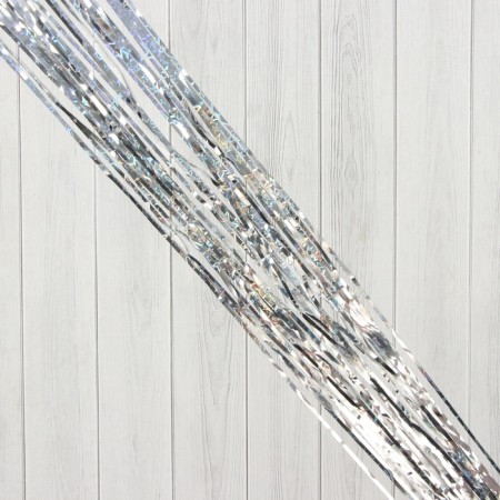 Rain "Flying Stars" 9x150 cm, silver