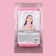 Gel SPA-mask for the neck, reusable, on Velcro, 46 ​​x 10 cm, pink color