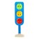 Rattle "traffic light", color mix, crush me