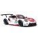 Racing machine BBURAGO Porsche 911 RSR LM 2020, DIE-CAST, 1:24, Red color