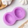 Mold "Easter Egg", silicone, 10.4 × 5.5 cm, color mix