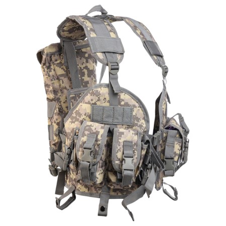 Unloading system, camouflage gray