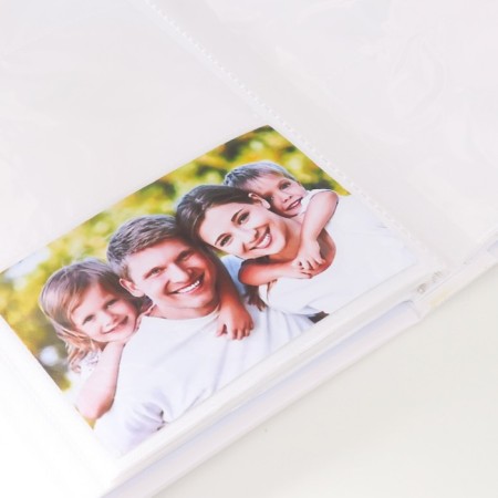 Photo album in 300 photos 10x15 cm, vinyl. Cover, plastic. Classique sheets white-3