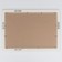 Wall mirror "Simple", 40x55 cm, white