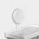 Holder for toilet paper on V VelIKOLOK, 17 × 18 × 11.5 cm, white color