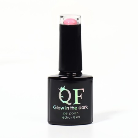 Glow gall Glow in the Dark, 3 phase, 8 ml, LED/UV, fluorescent, strawberry color (09)-6