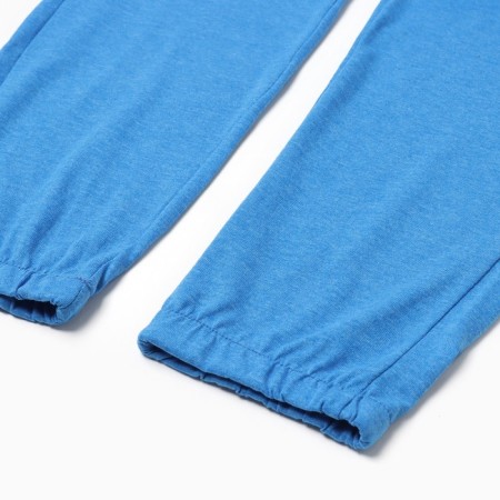 Female set (T -shirt/pants), blue color, size 52-7