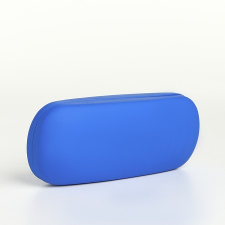 Case for glasses on the cracker, the color is blue